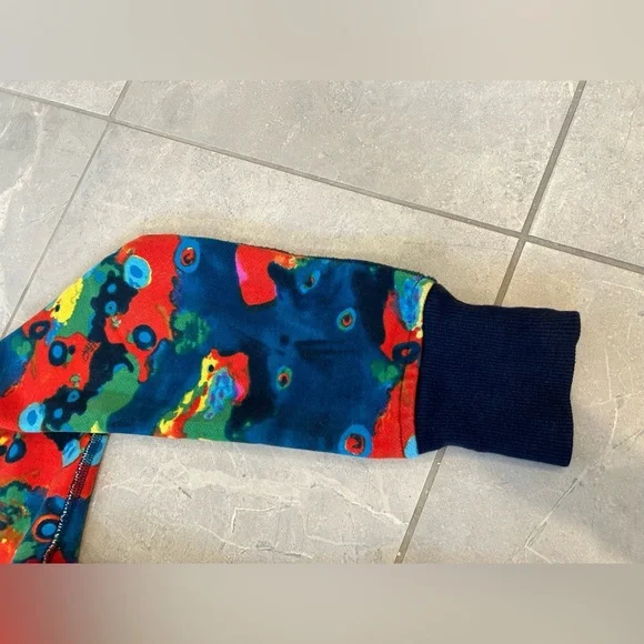 LULULEMON RARE Vintage Scuba Hoodie Full Zip Size 6 Multicolor - Picture 12 of 12